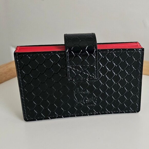 Christian Louboutin Black Key & Card Holder - Picture 3 of 8